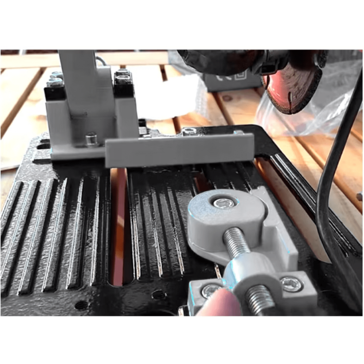 Amoladora pretul 700w + soporte para amoladora universal8