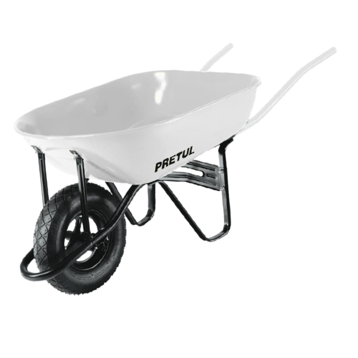 Llanta para carretilla neumática + accesorios Pretul4