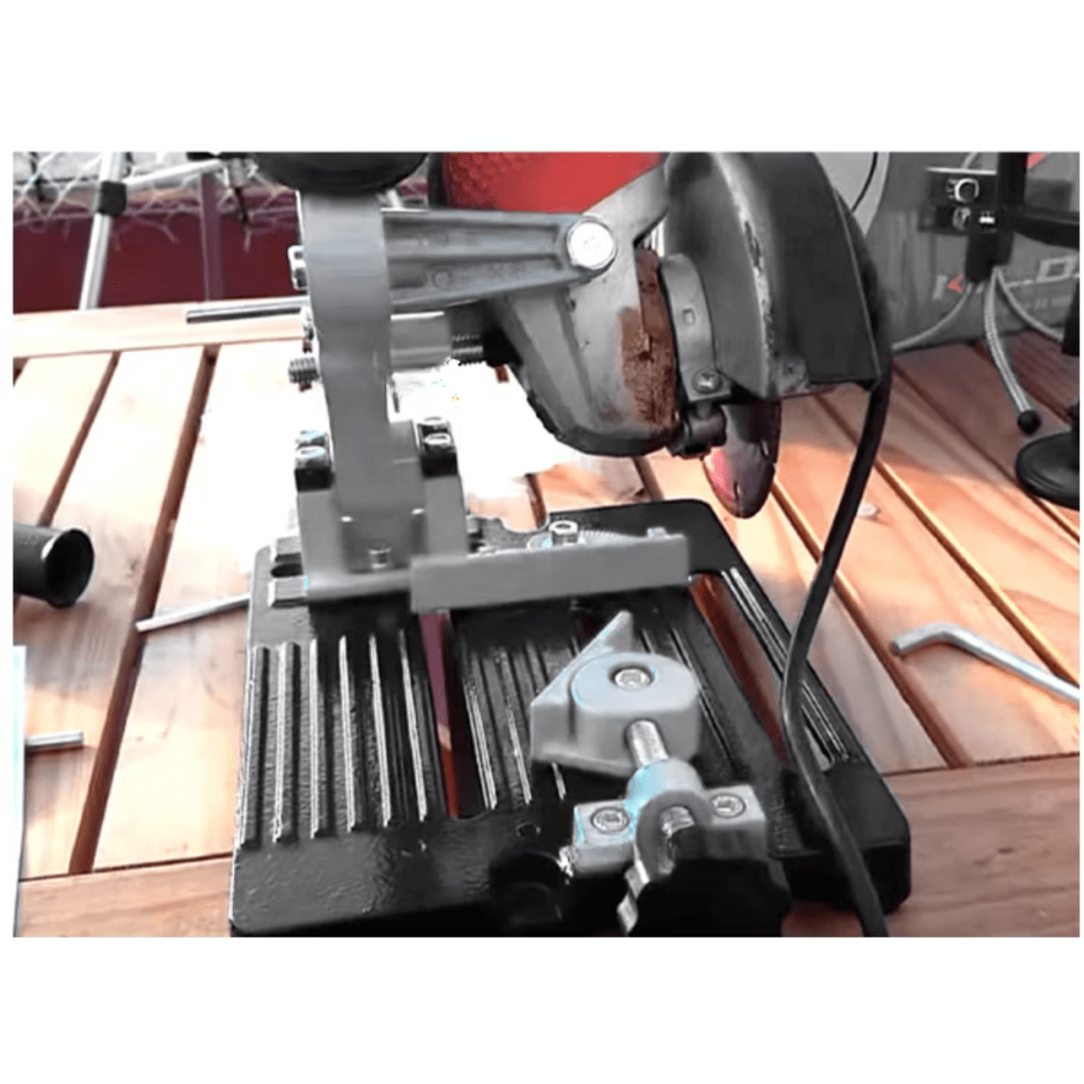 Amoladora pretul 700w + soporte para amoladora universal9