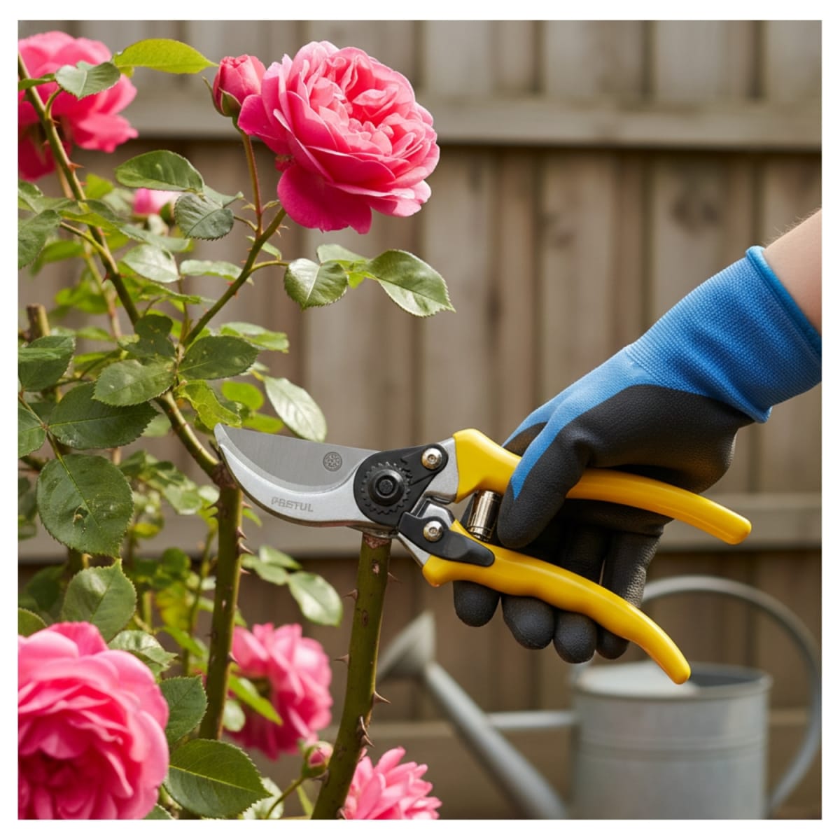 Tijera para poda 8'' cuchilla de paso Pretul4