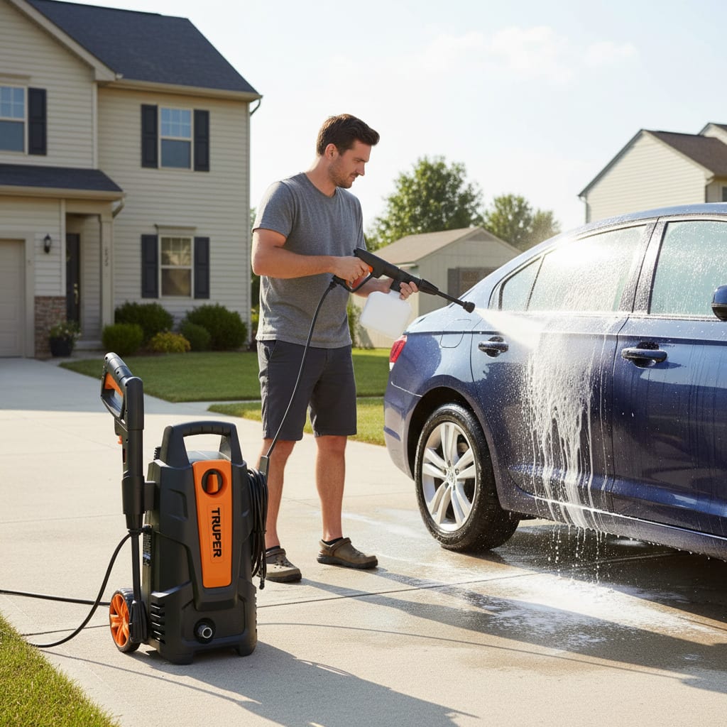 Hidrolavadora Electrica 1500 PSI 1400w Truper9