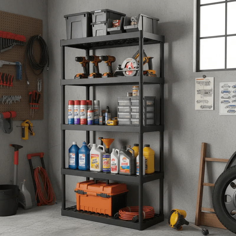 Estante Plastico 5 Repisas Truper9