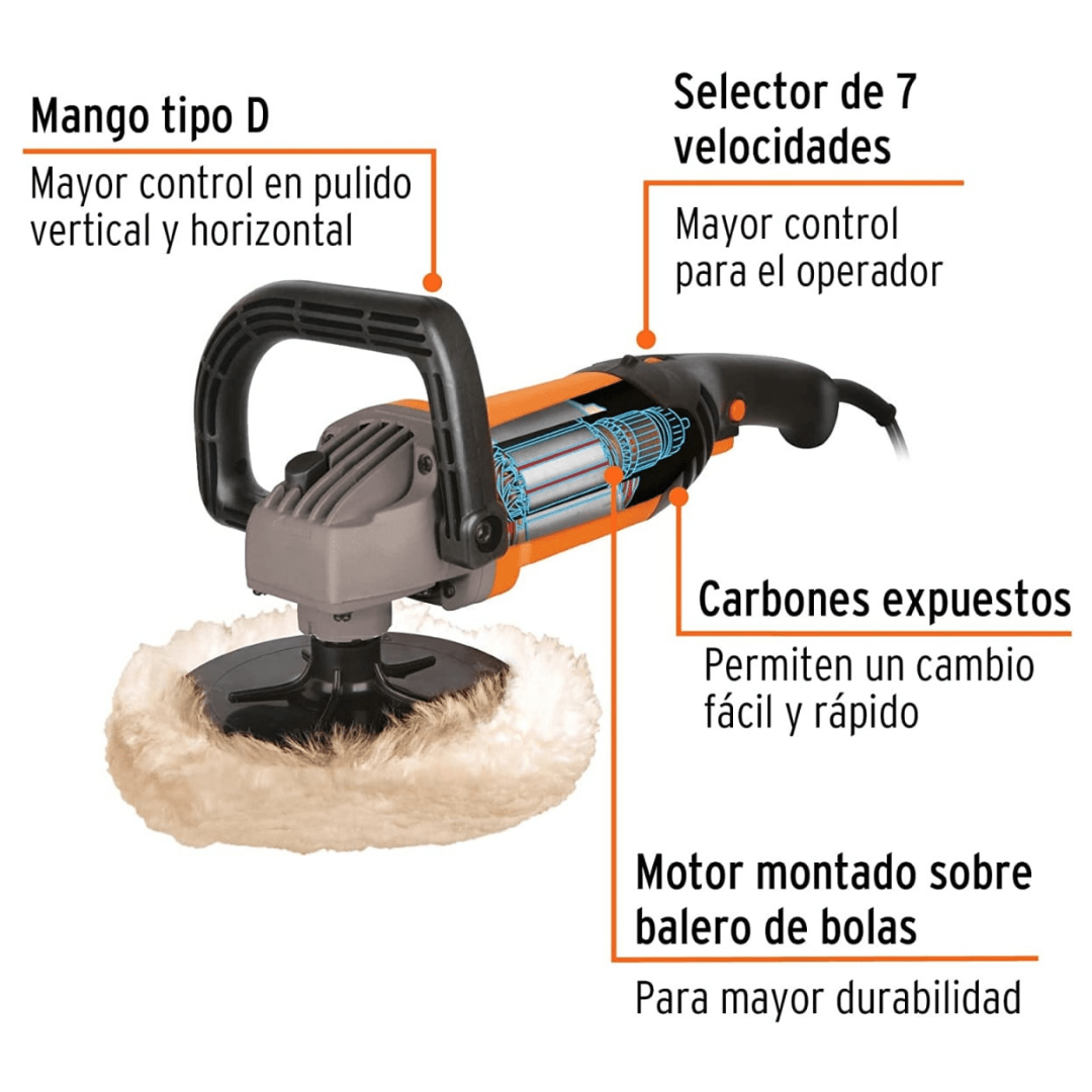 Combo gata tipo  botella 2t + pulidora  1200w + aspiradora para auto6
