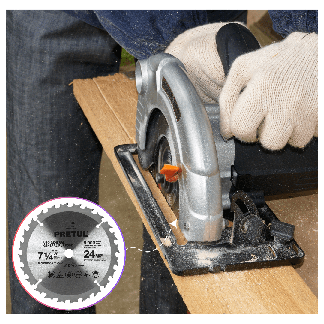 Disco para sierra circular 7 ¼