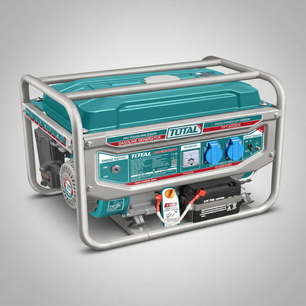 Generador gasolinero 3000w con arrancador eléctrico Industrial Total2