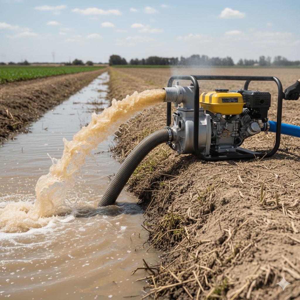 Motobomba autocebante 2