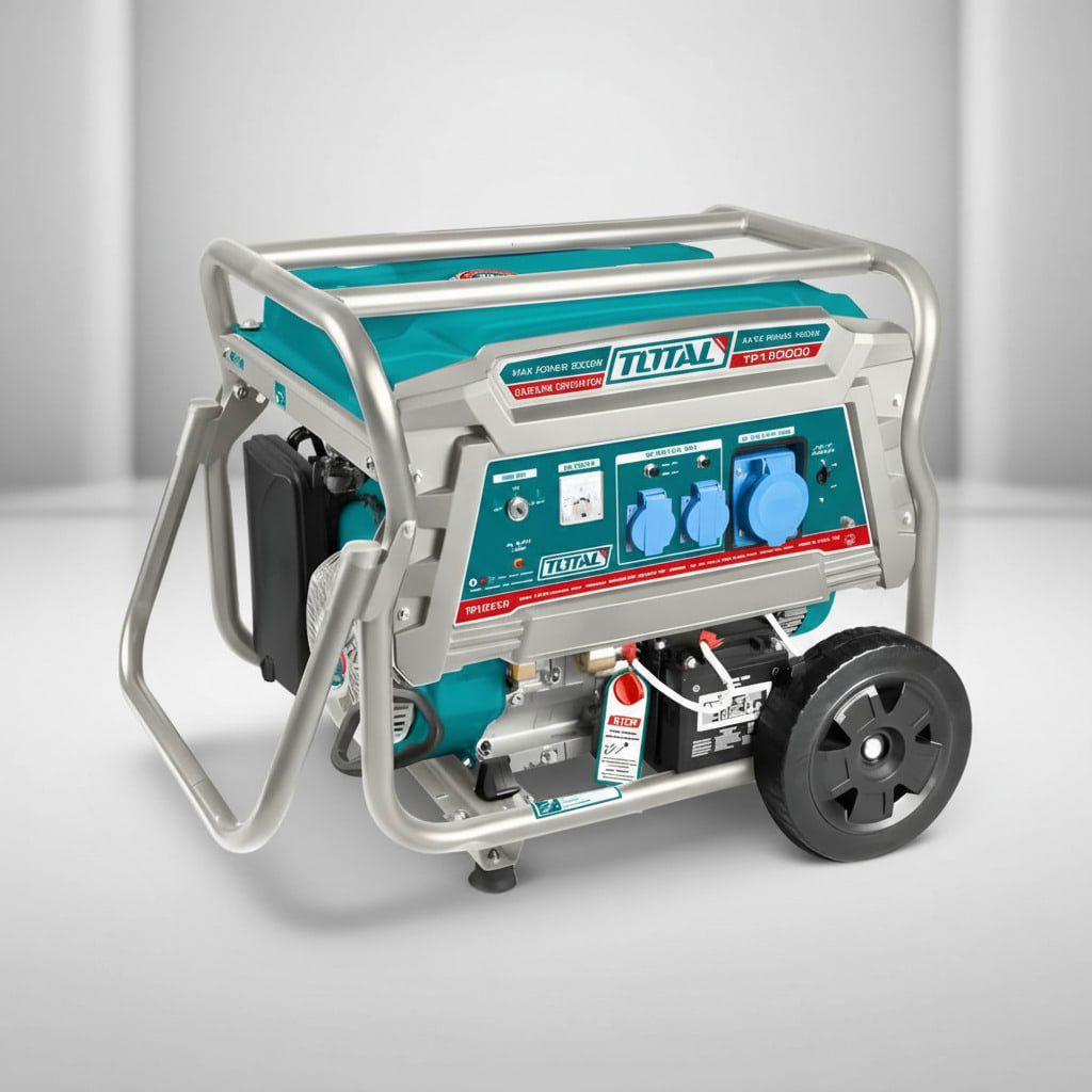 Generador gasolinero 9000w con arrancador electrico industrial Total2