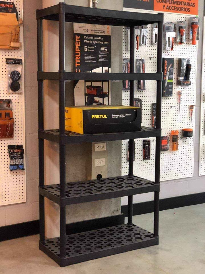 Estante Plastico 5 Repisas Truper11