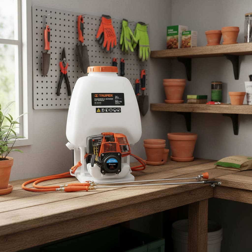 Fumigador a gasolina 4 tiempos Truper7