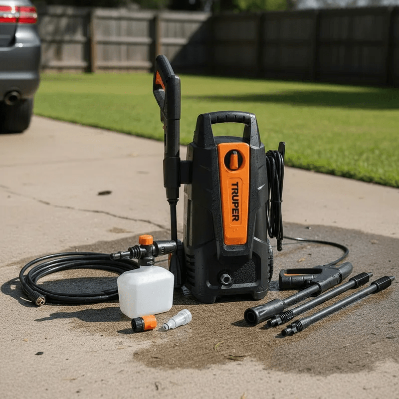 Hidrolavadora Electrica 1500 PSI 1400w Truper8