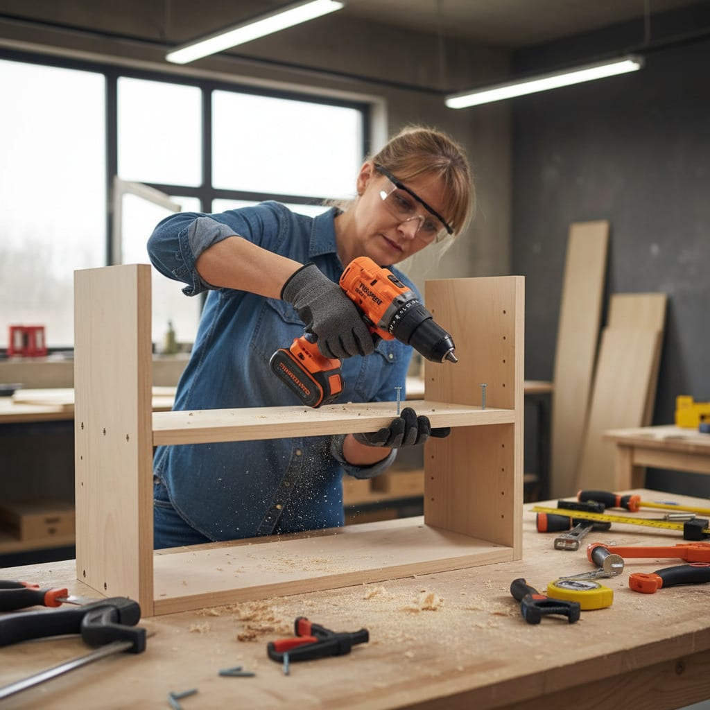 Taladro Atornillador 20V + 1 Bateria 4Ah + Cargador Truper3