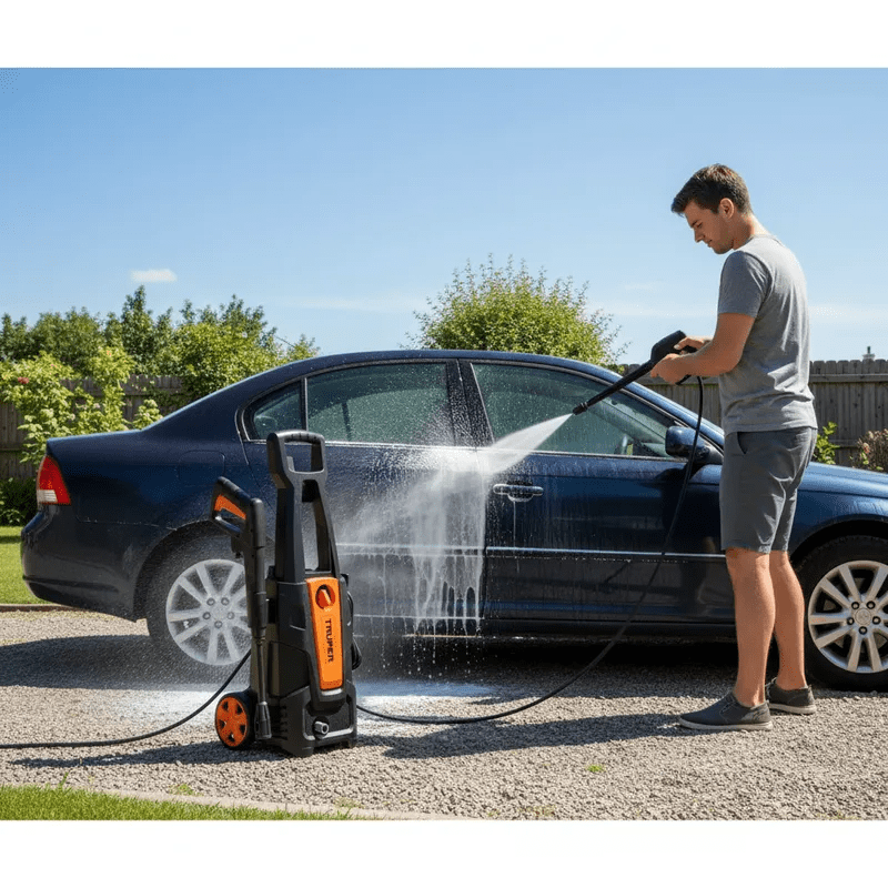 Hidrolavadora Electrica Alta Presión 1800PSI 1500W  Truper7