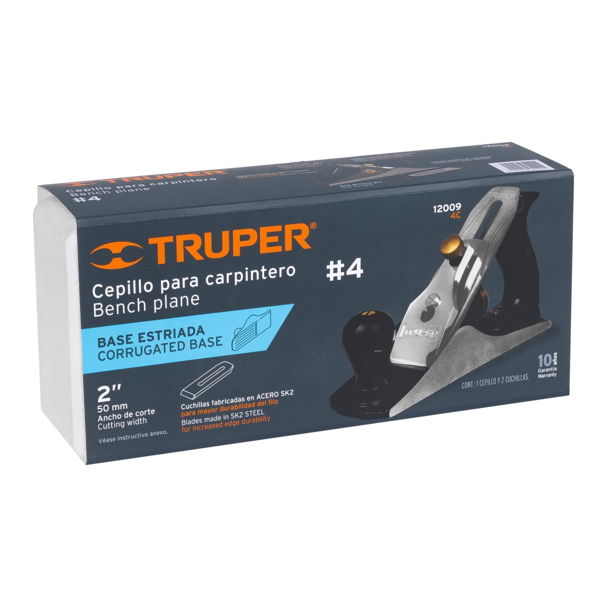 Cepillo carpintero #4 estriada Truper6