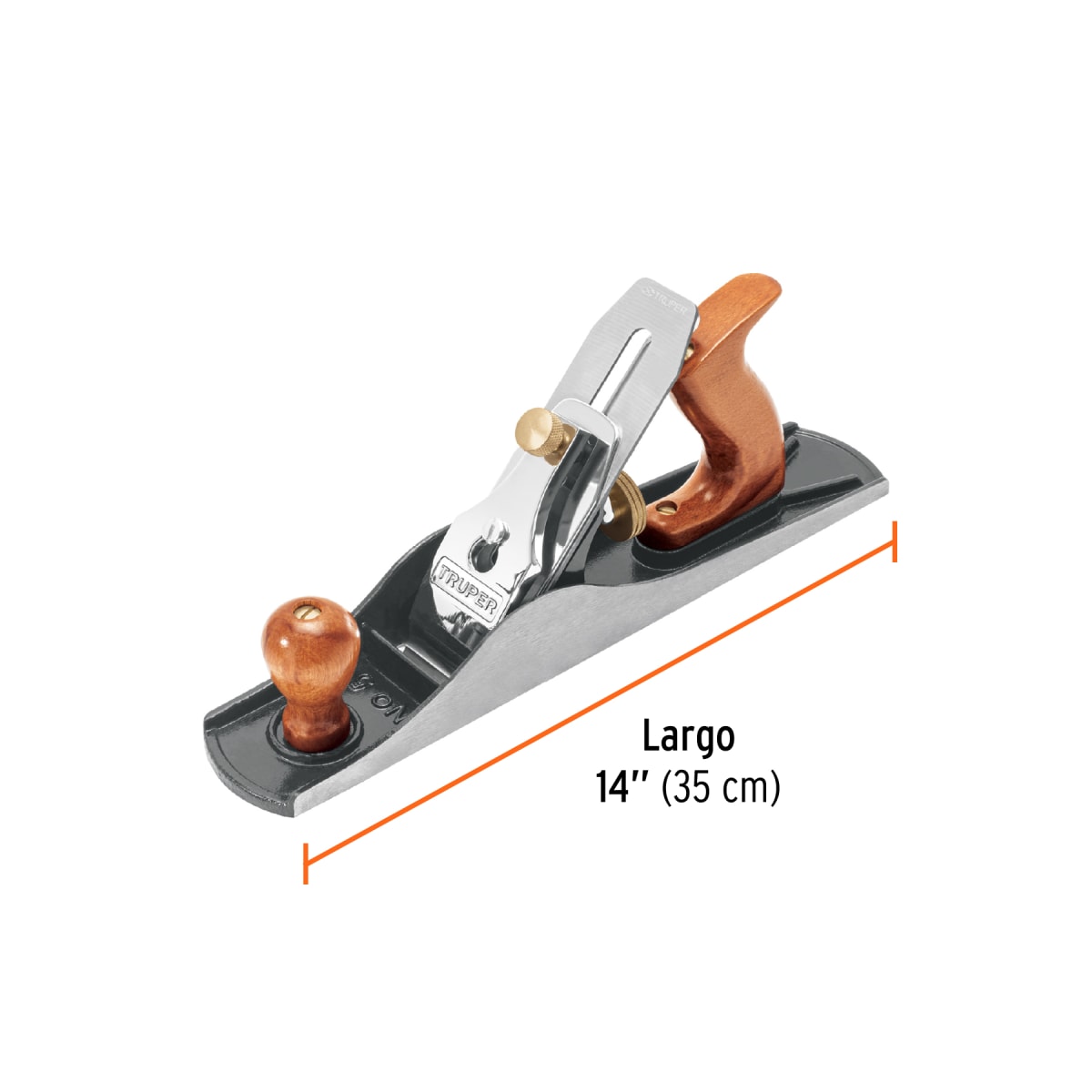 Cepillo carpintero #5 estriada Truper2