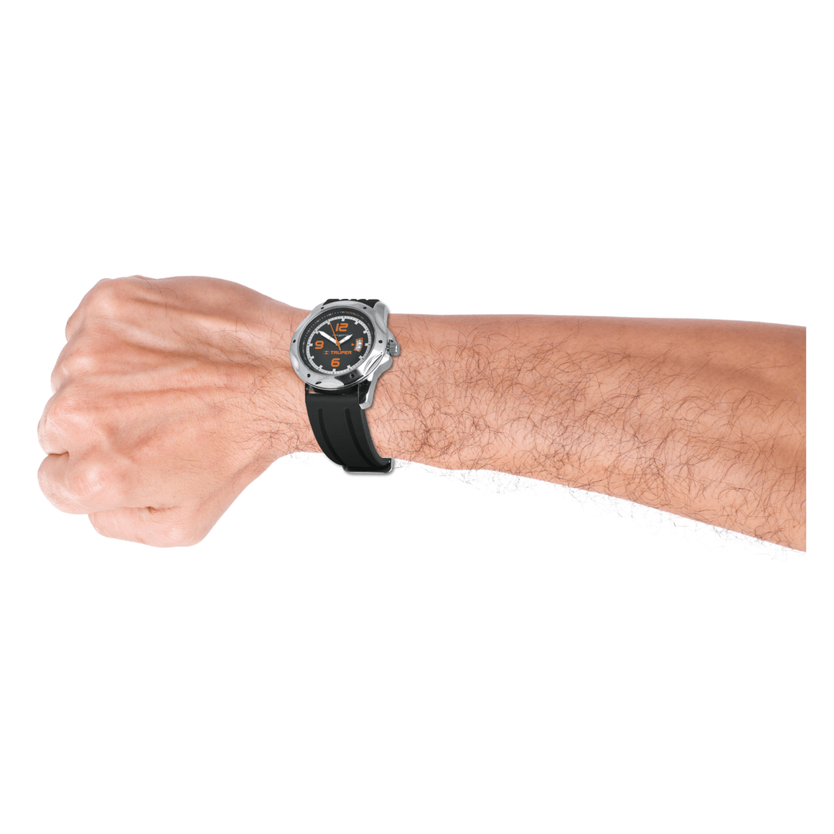 Reloj para caballero de cuarzo correa de plástico Truper3