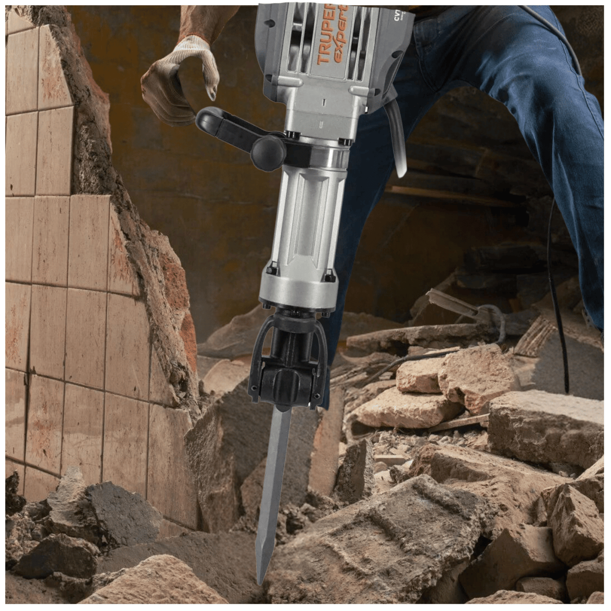 Martillo Demoledor Hexagonal 1600w 55 Joules  Truper Expert7