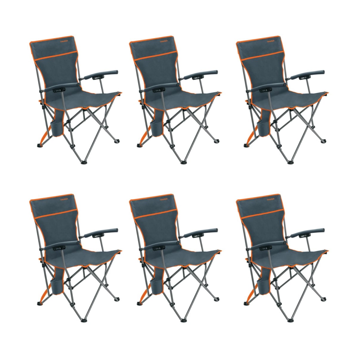 Combo Silla Plegable x 6 Und. Truper2