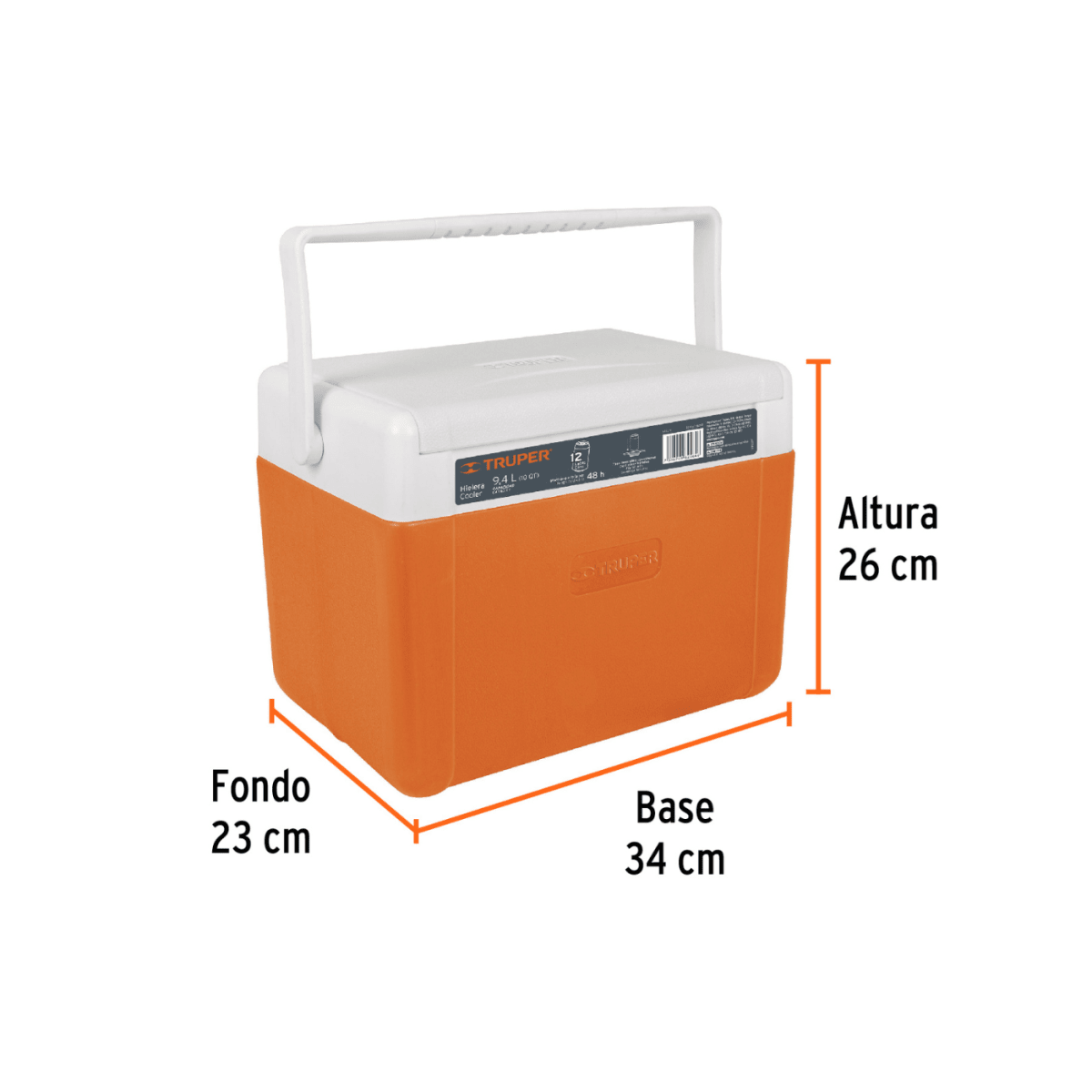 Cooler Hielera de 9.4L Truper5