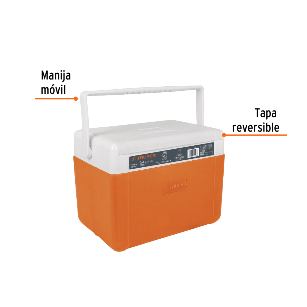Cooler Hielera de 9.4L Truper4