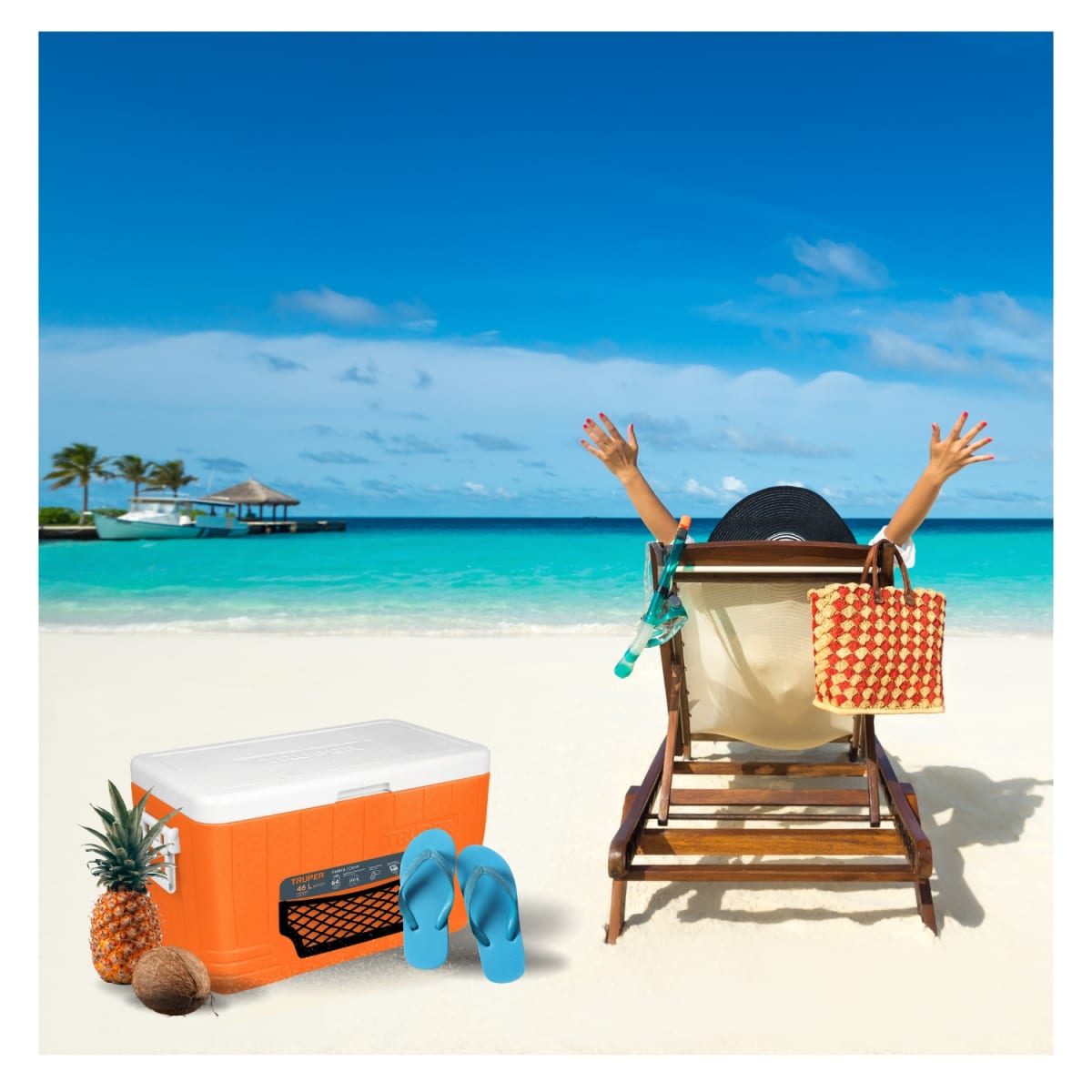 Cooler de 46 Litros Truper5