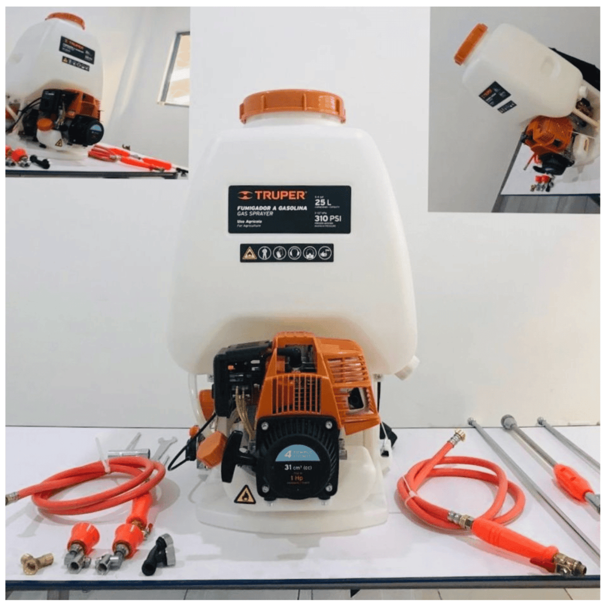 Fumigador a gasolina 4 tiempos Truper9