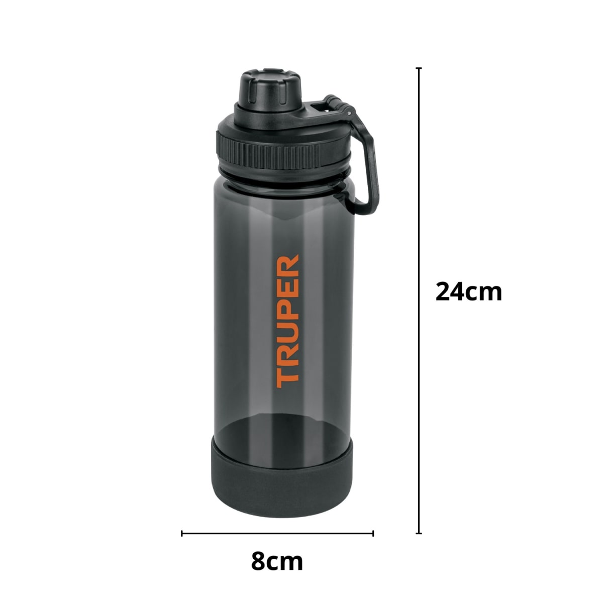 Termo de Acero Inoxidable 400ml + Tomatodo de Plástico 740ml Truper5