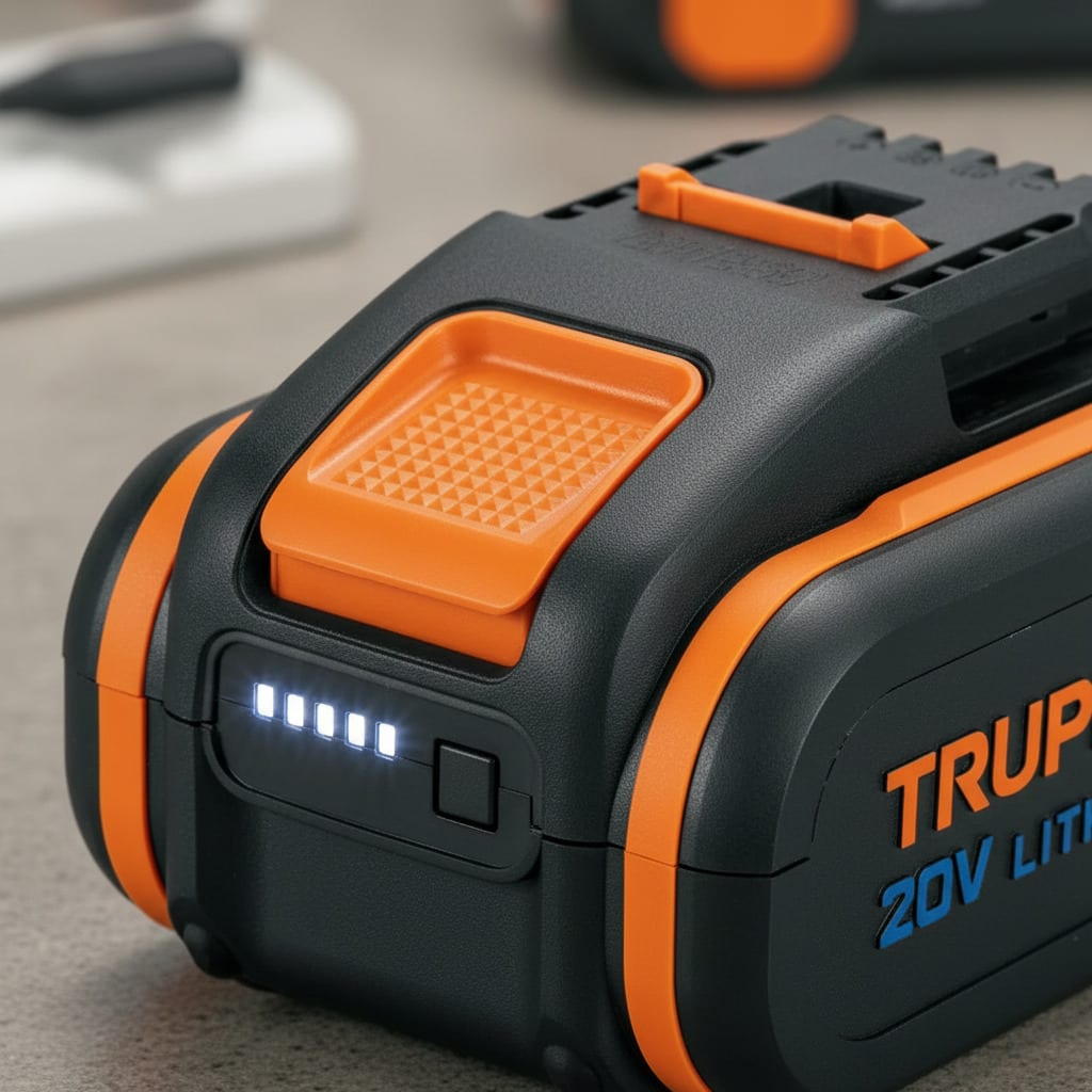 Batería de ion litio 4ah 20v Truper5