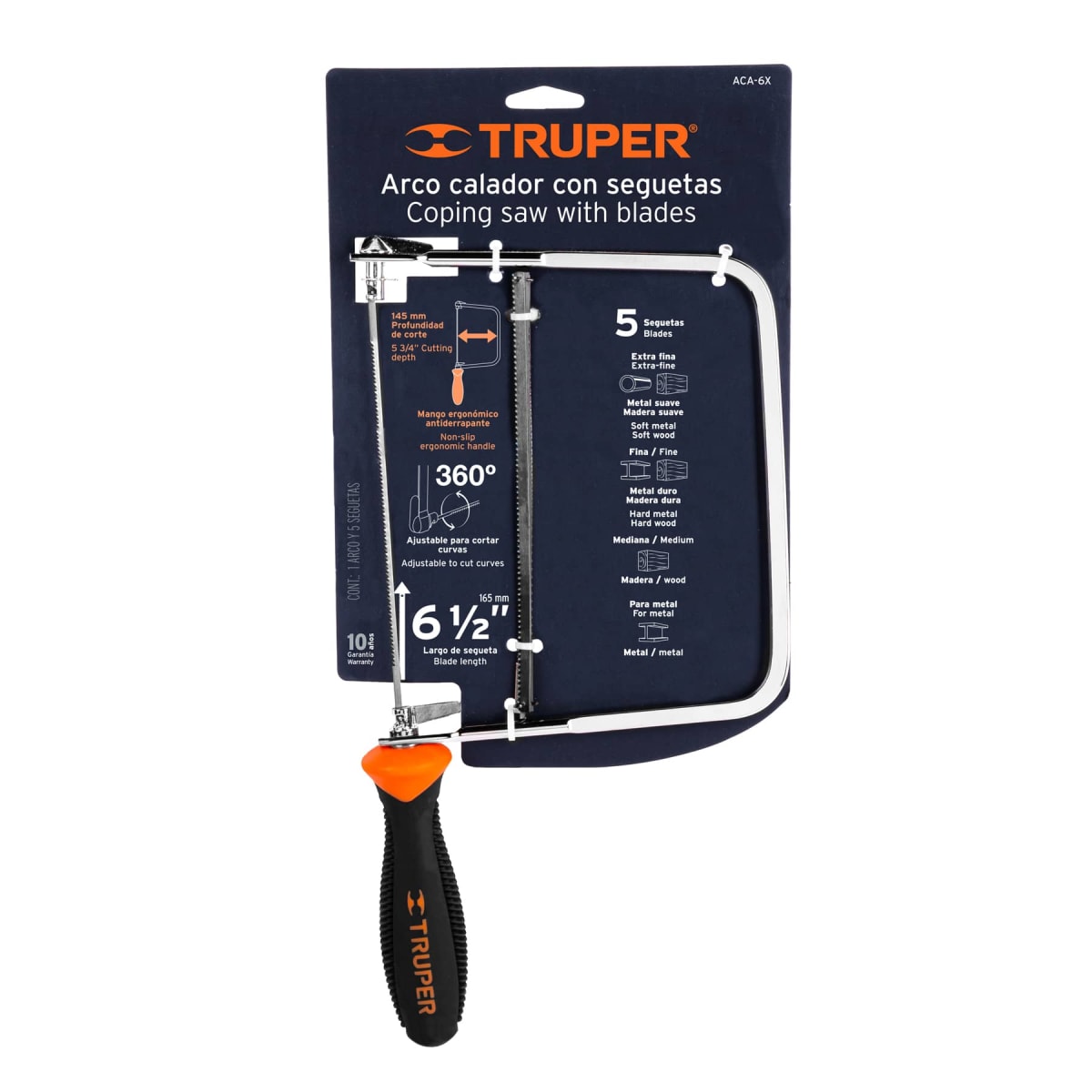 Arco calador para sierra de 6'' Truper5