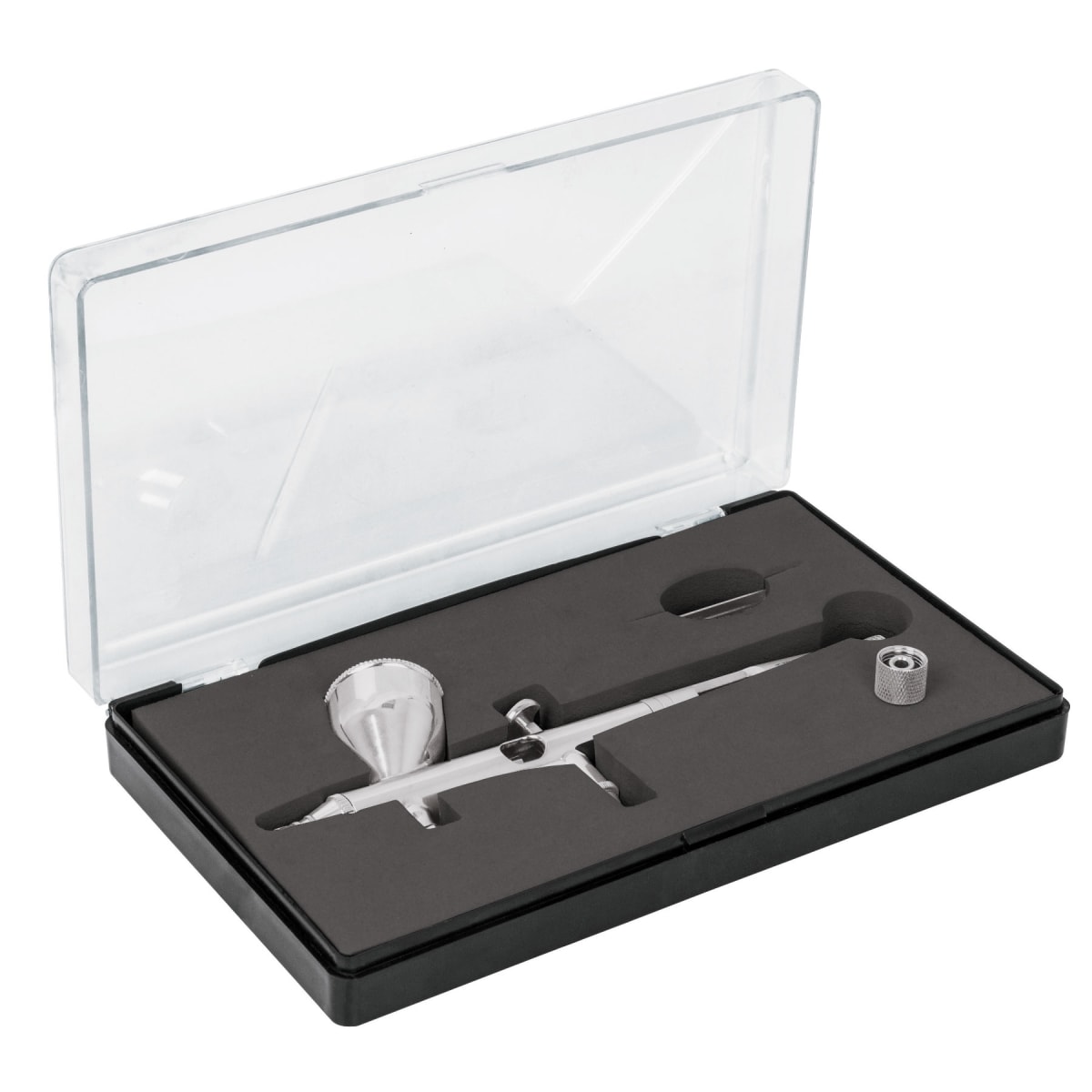 Aerógrafo de gravedad Vaso fijo Boquilla 0.3 mm Truper4