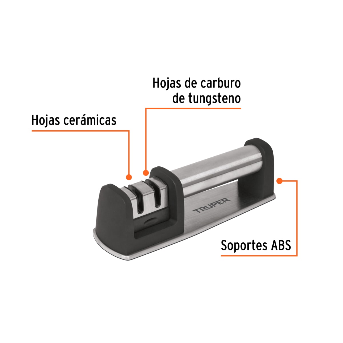 Afilador de cuchillo para cocina Premium Truper2