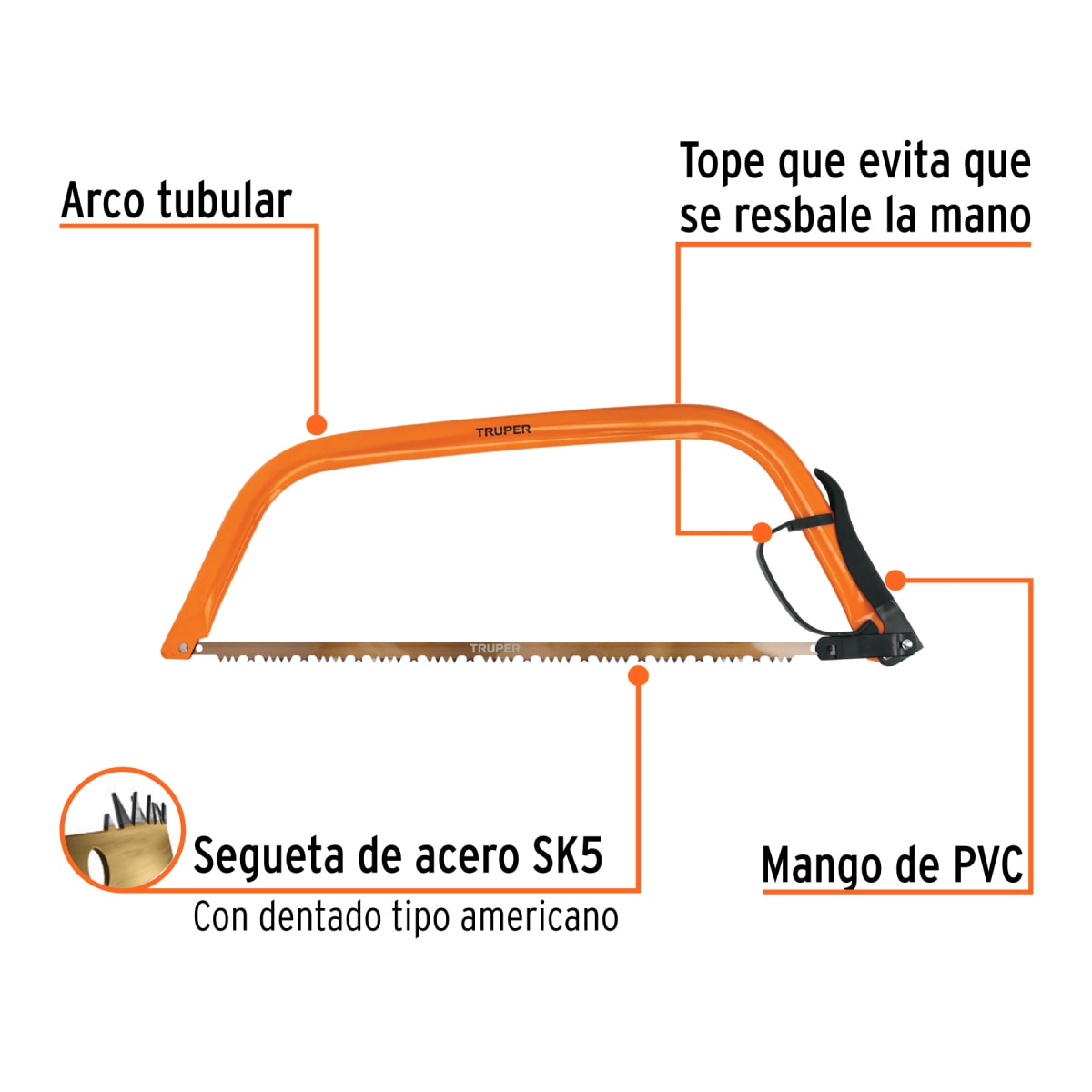 Arco montaraz de 24''. truper3