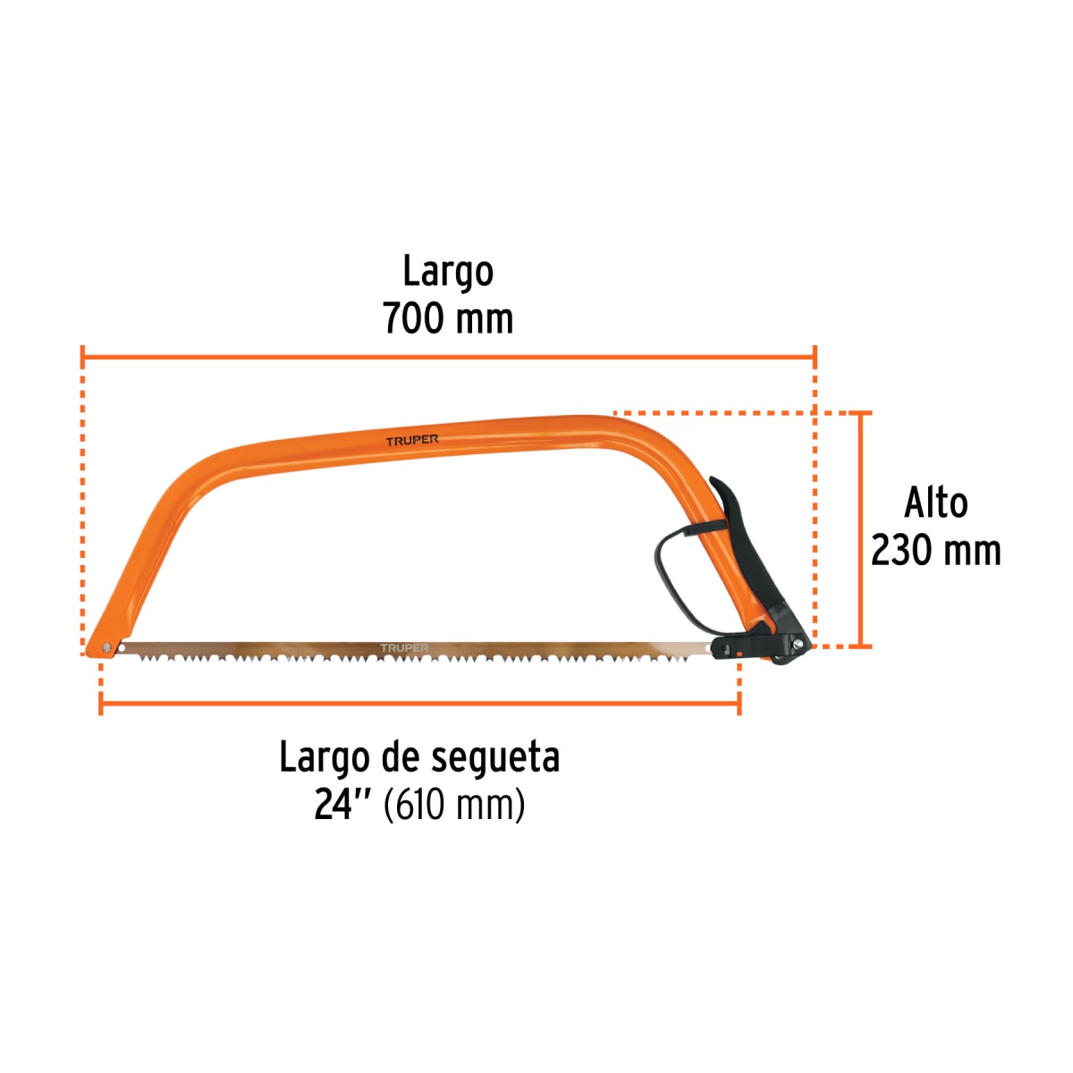 Arco montaraz de 24''. truper4