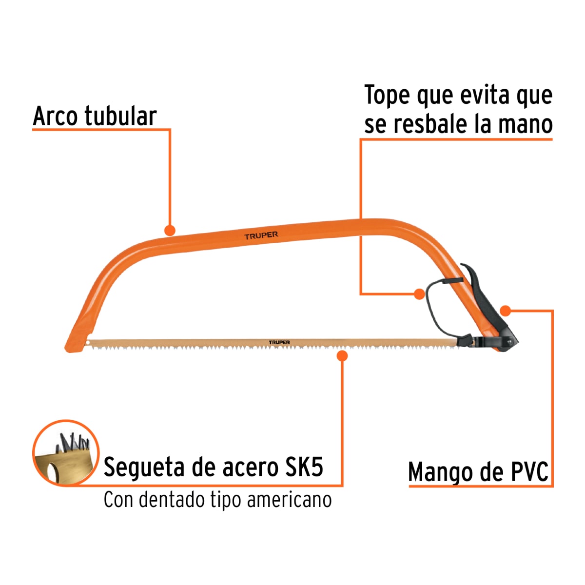 Arco montaraz de 30'' Truper3