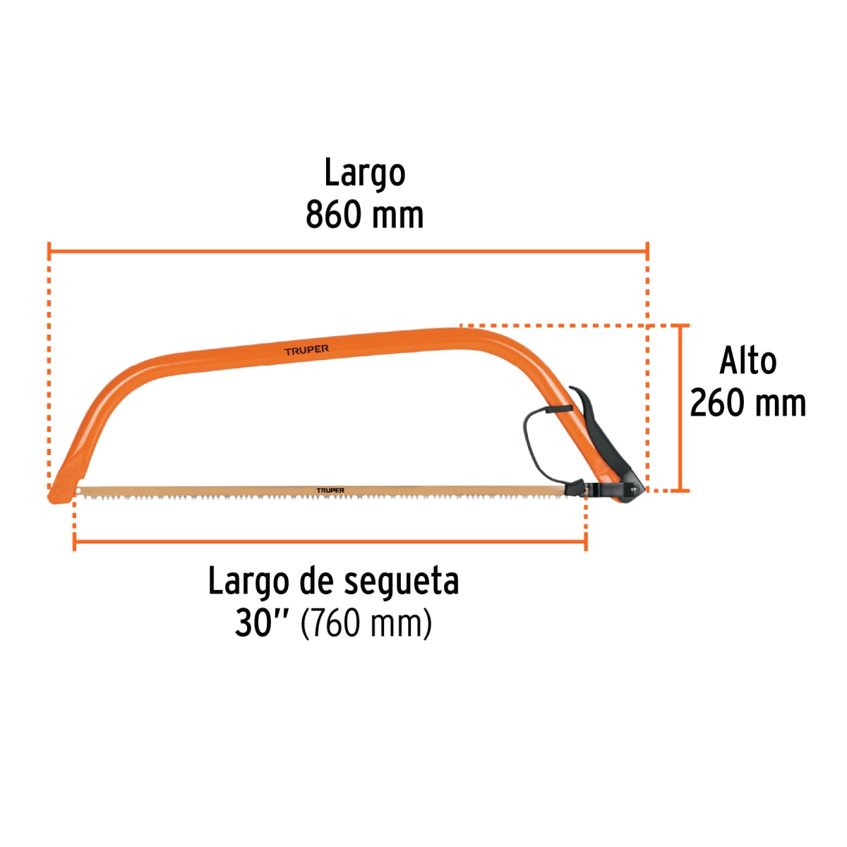 Arco montaraz de 30'' Truper4