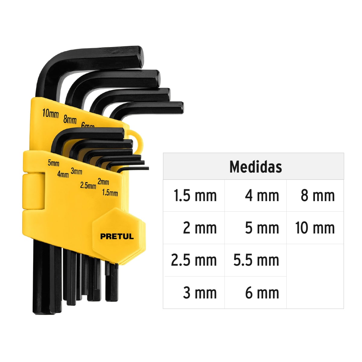 Set de Herramientas Manuales Pretul6