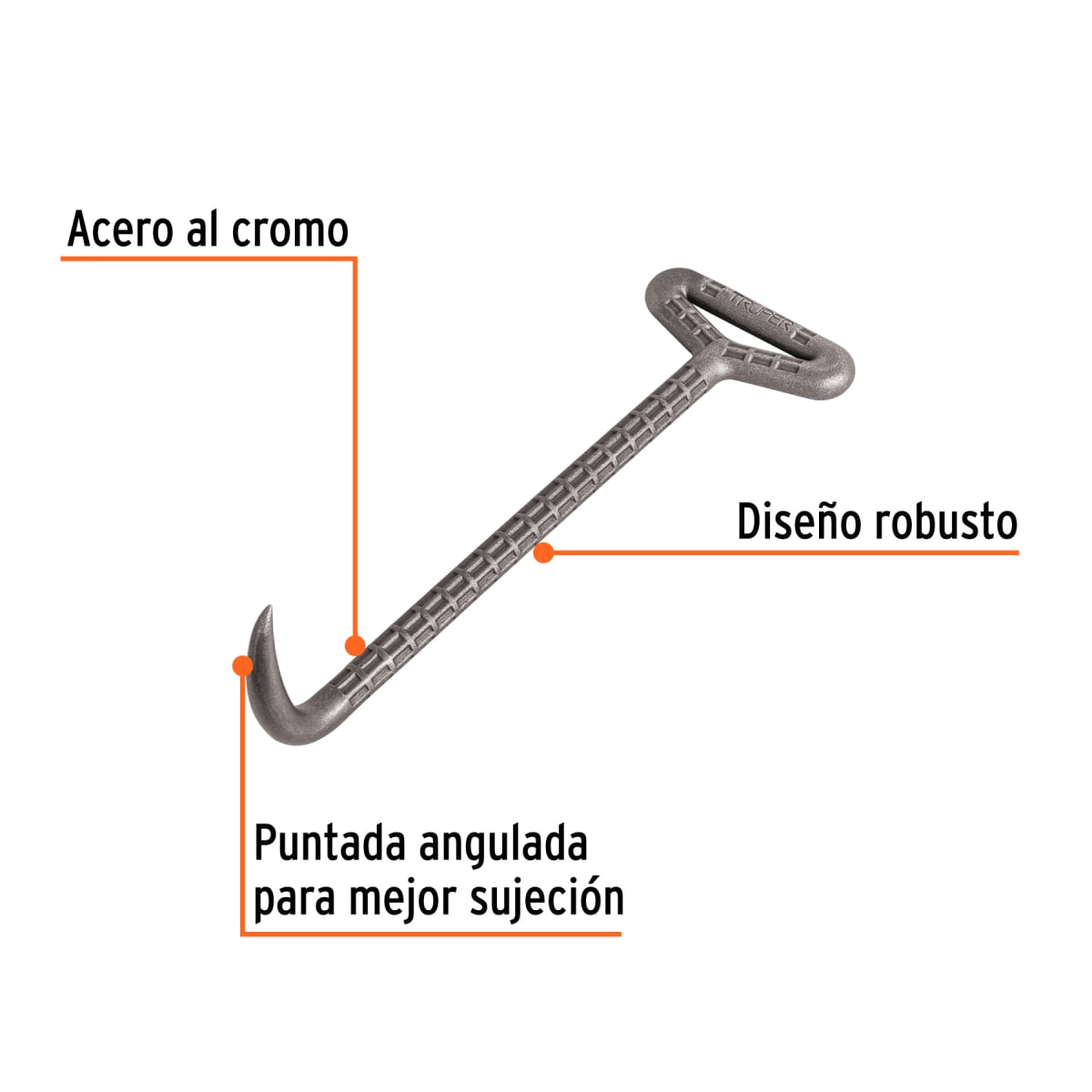 Amarrador de columnas (tortol) con grip. truper2