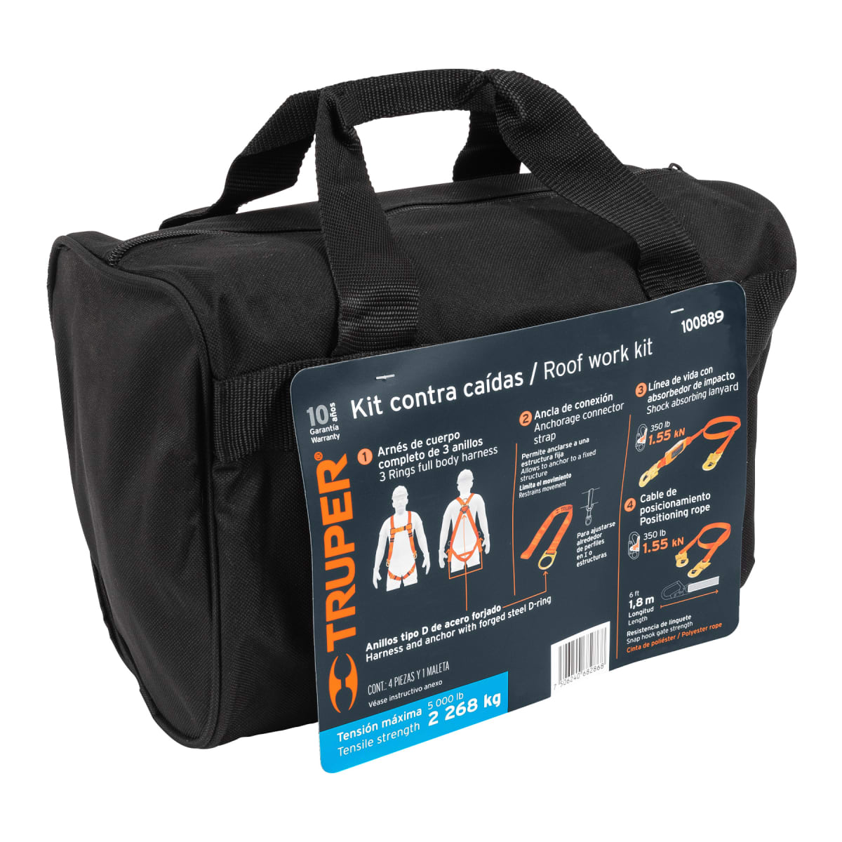 Kit contra caida con 3 incluye maleta Truper2