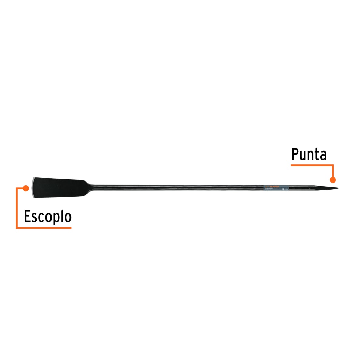 Barreta cavadora 1'' x 150 cm escoplo 102 mm Truper2