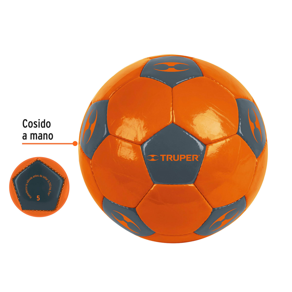 Pelota de Futbol Profesional N° 5 Truper3