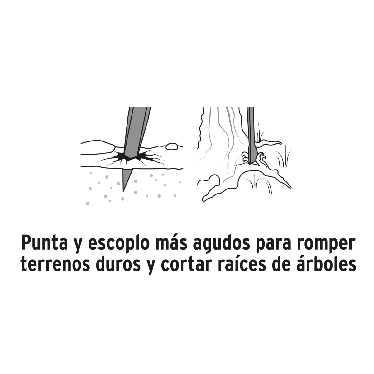 Barreta de punta de 1'' x 175 cm escoplo 67 mm Truper4