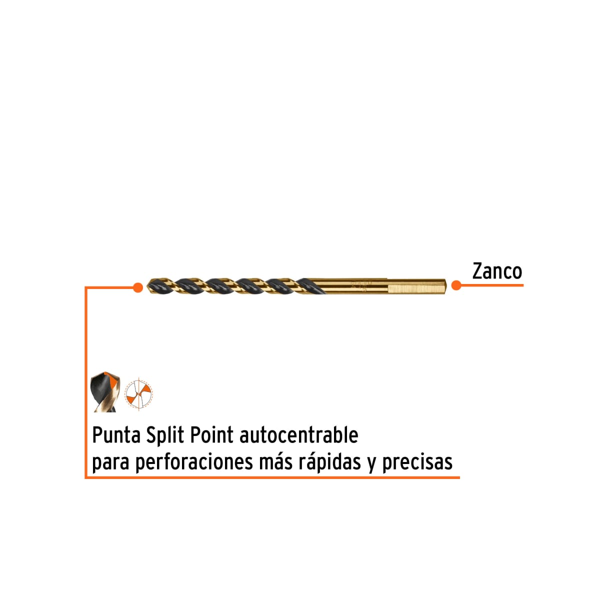 Broca HSS 13/64
