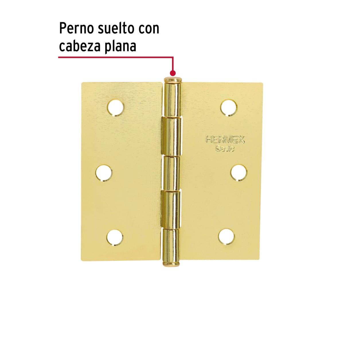 Bisagra cuadrada 2-1/2