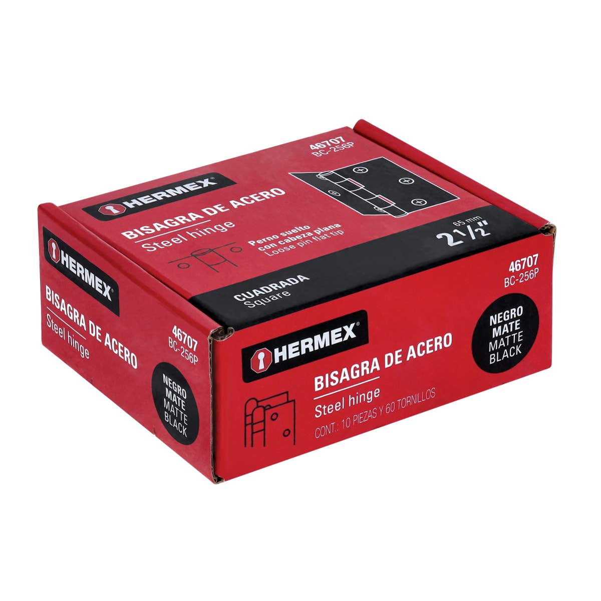 Bisagra cuadrada 2 1/2