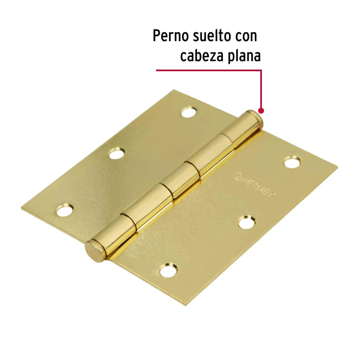 Bisagra cuadrada 3-1/2