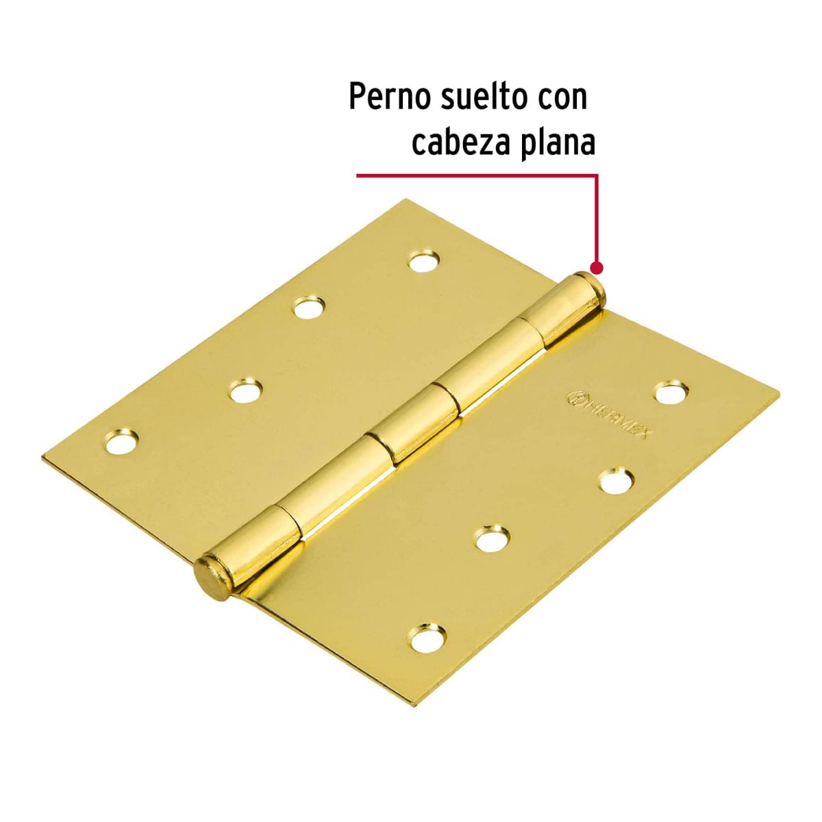 Bisagra cuadrada, 4