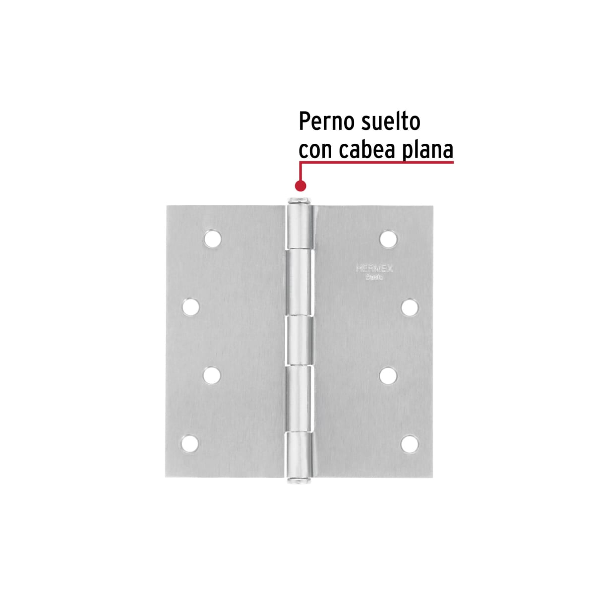 Bisagra cuadrada 4