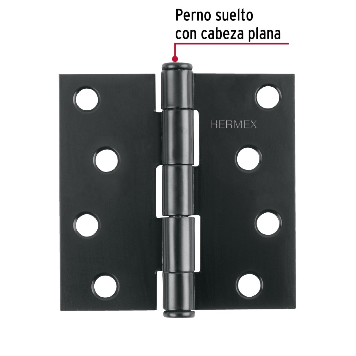 Bisagra cuadrada 4
