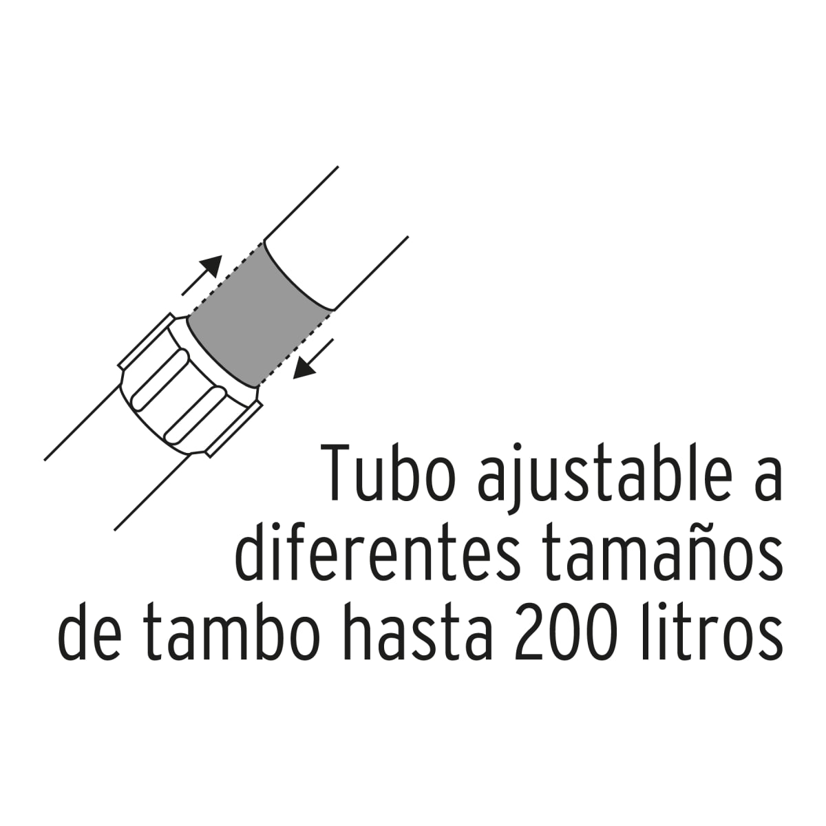 Bomba extractora de ácidos con manivela Truper4