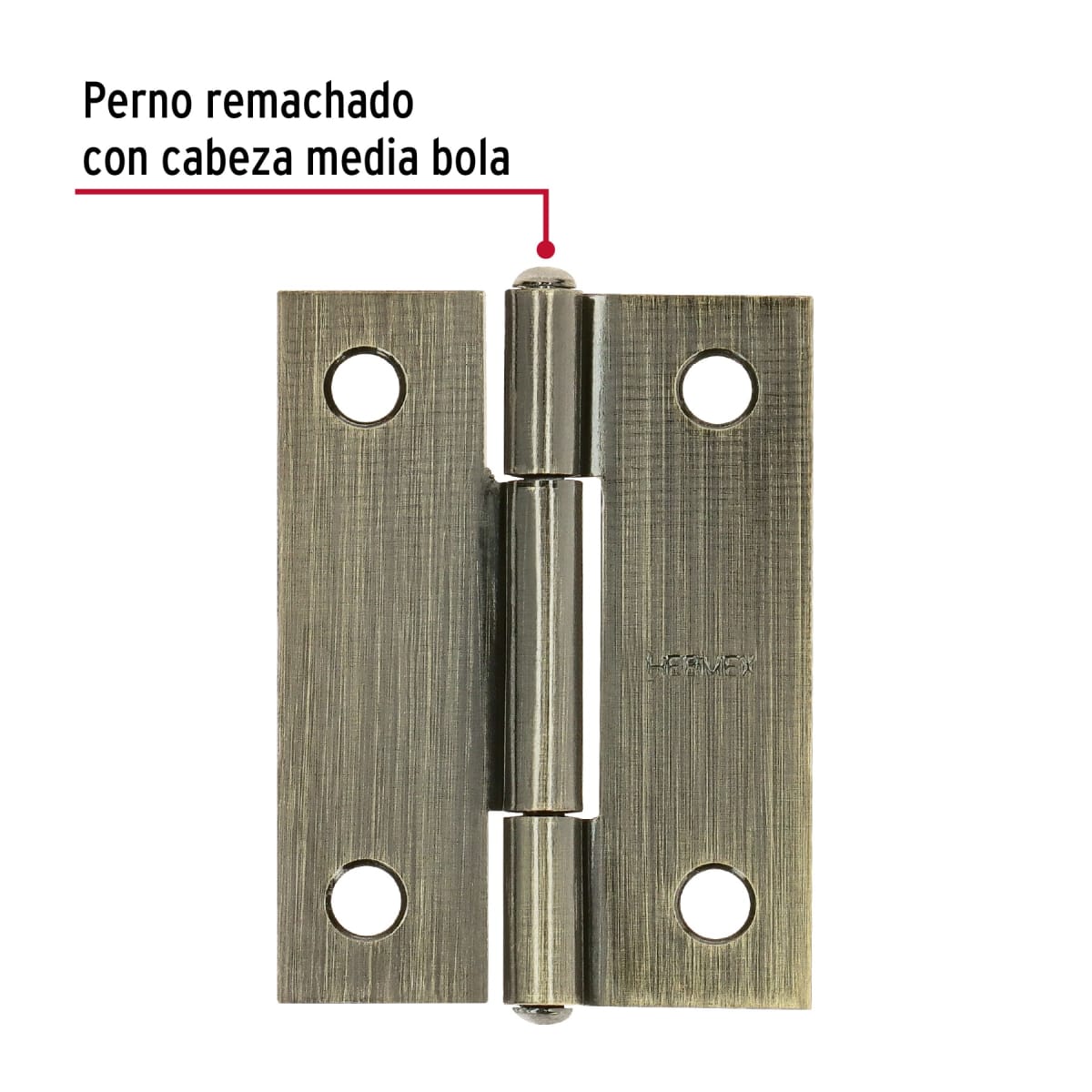 Bisagra rectangular 2