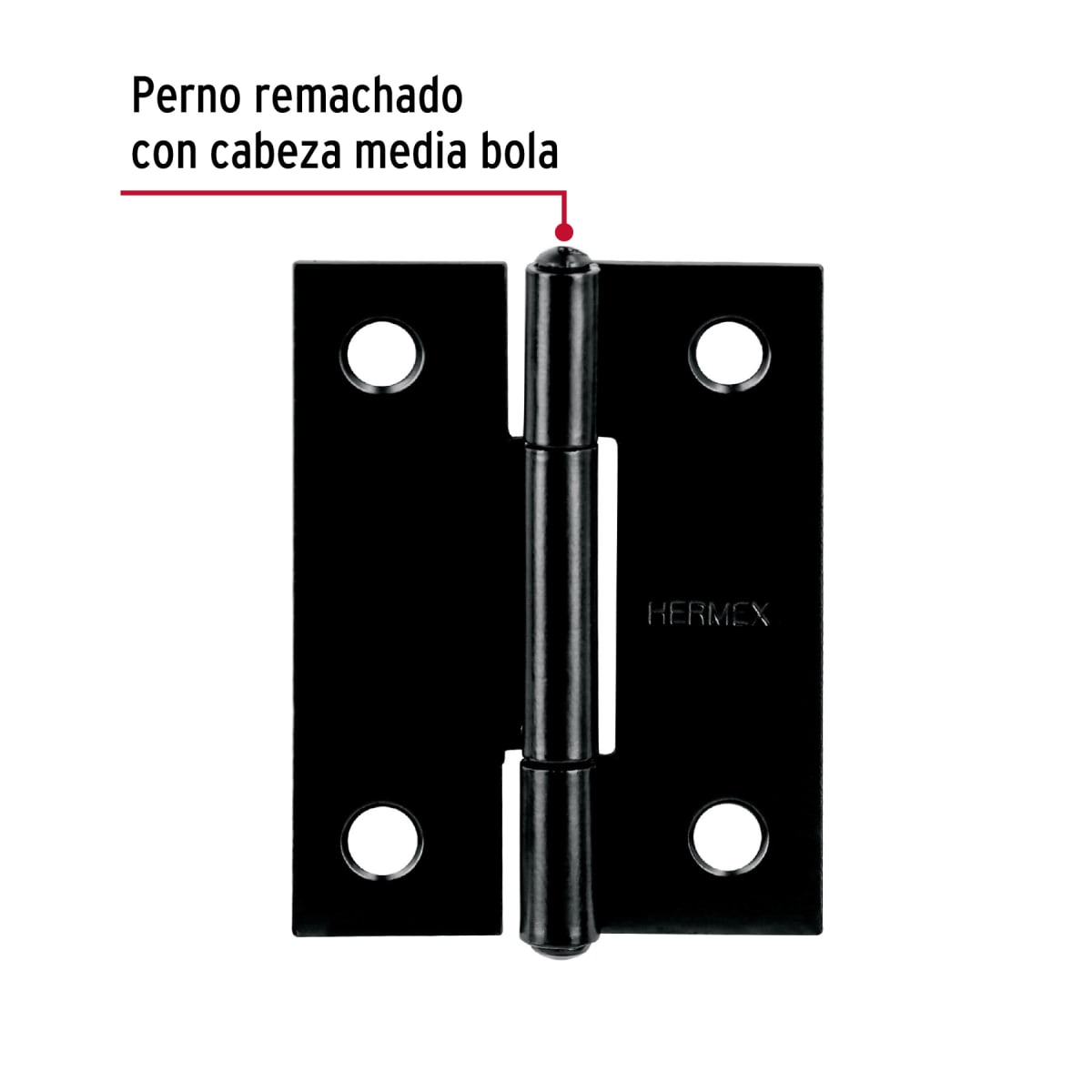 Bisagra rectangular 2
